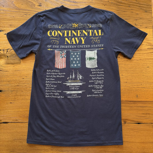 "The Continental Navy" Made in America Shirt