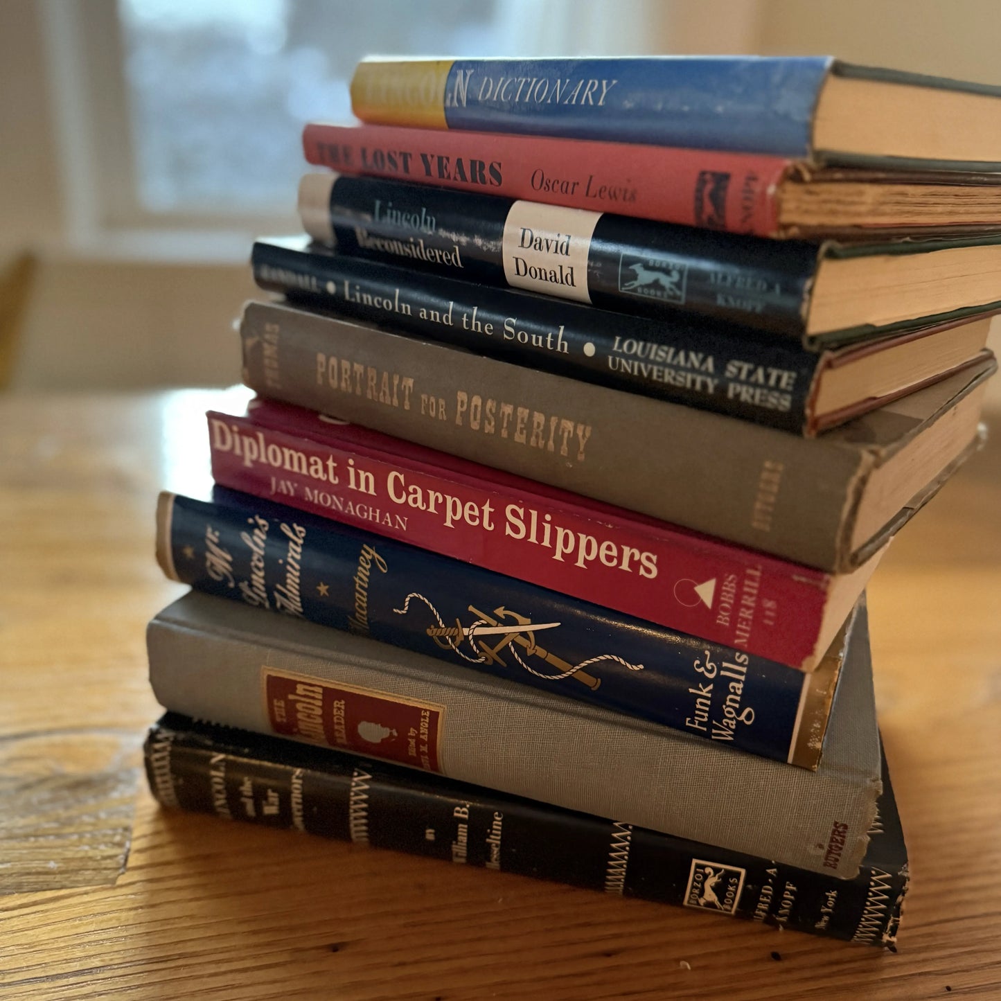 Abraham Lincoln books — Various titles — $5/book