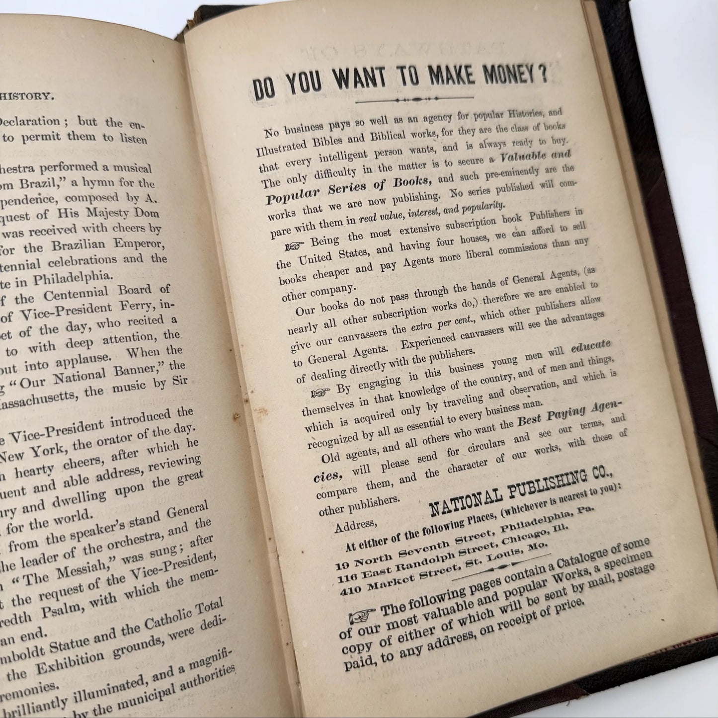 1876 "History of the Centennial Exhibition" by James D. McCabe — Two available