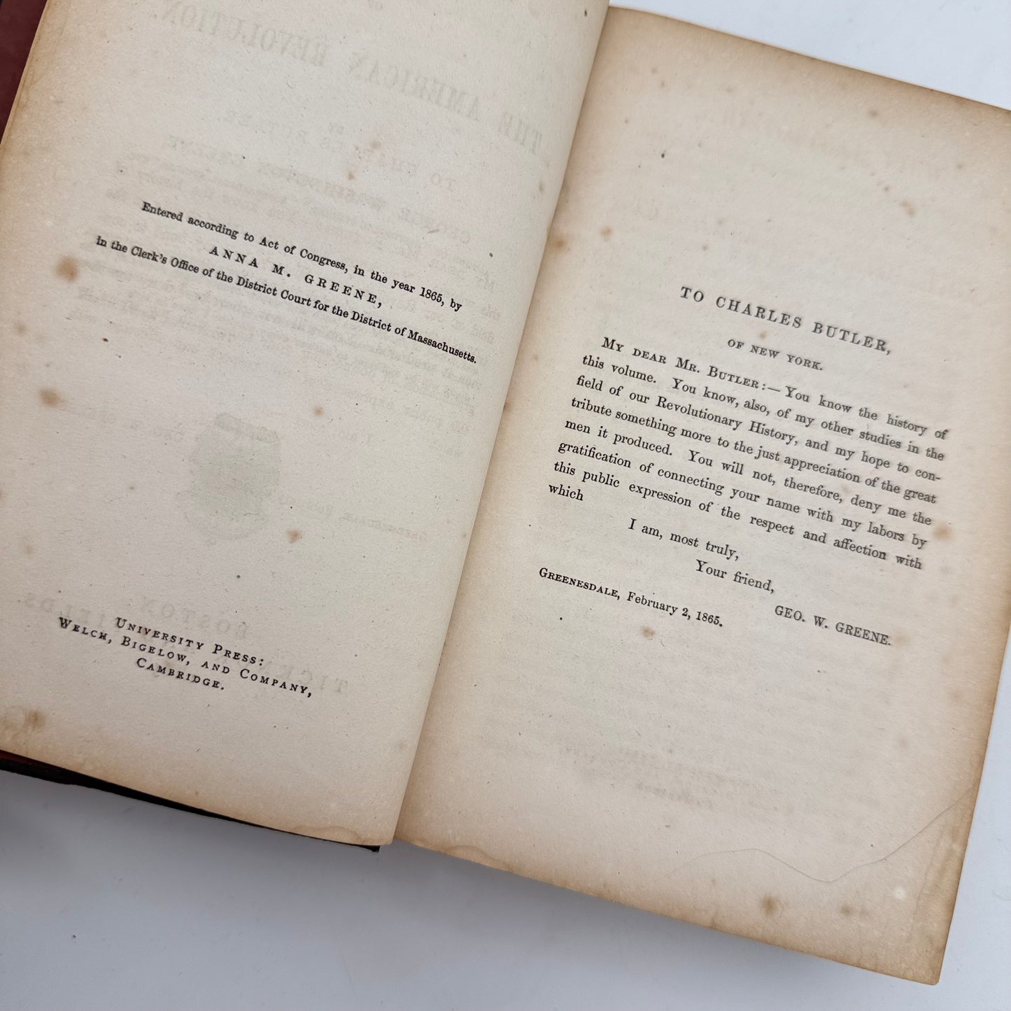 Four publications on the Revolutionary War — Published 1856 - 1923