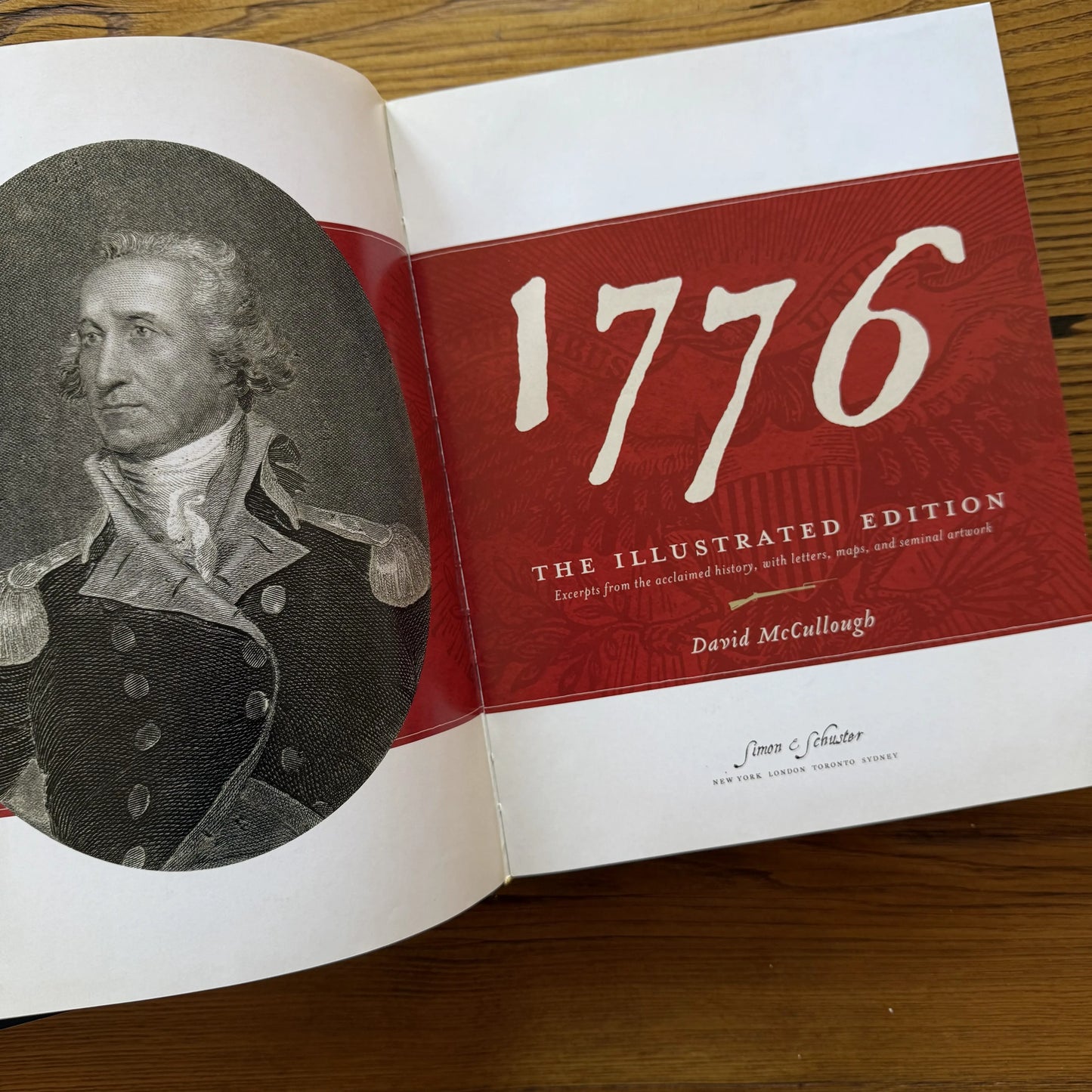 Special "1776 : The Illustrated Edition" with reproduction documents — Used