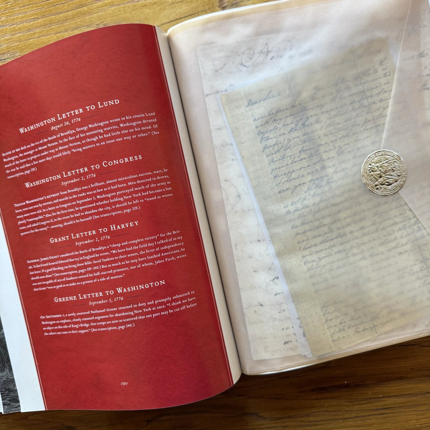 Special "1776 : The Illustrated Edition" with reproduction documents — Used