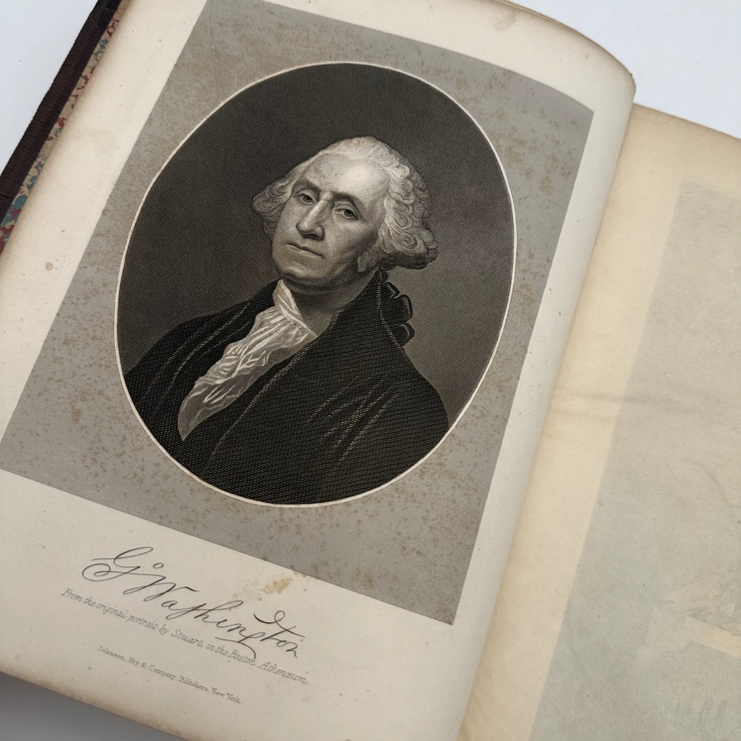 "Life of Washington" by John Frederick Schroeder— 1857— Two volume set