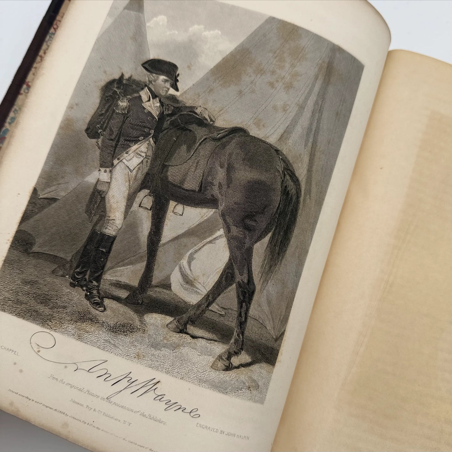 "Life of Washington" by John Frederick Schroeder— 1857— Two volume set