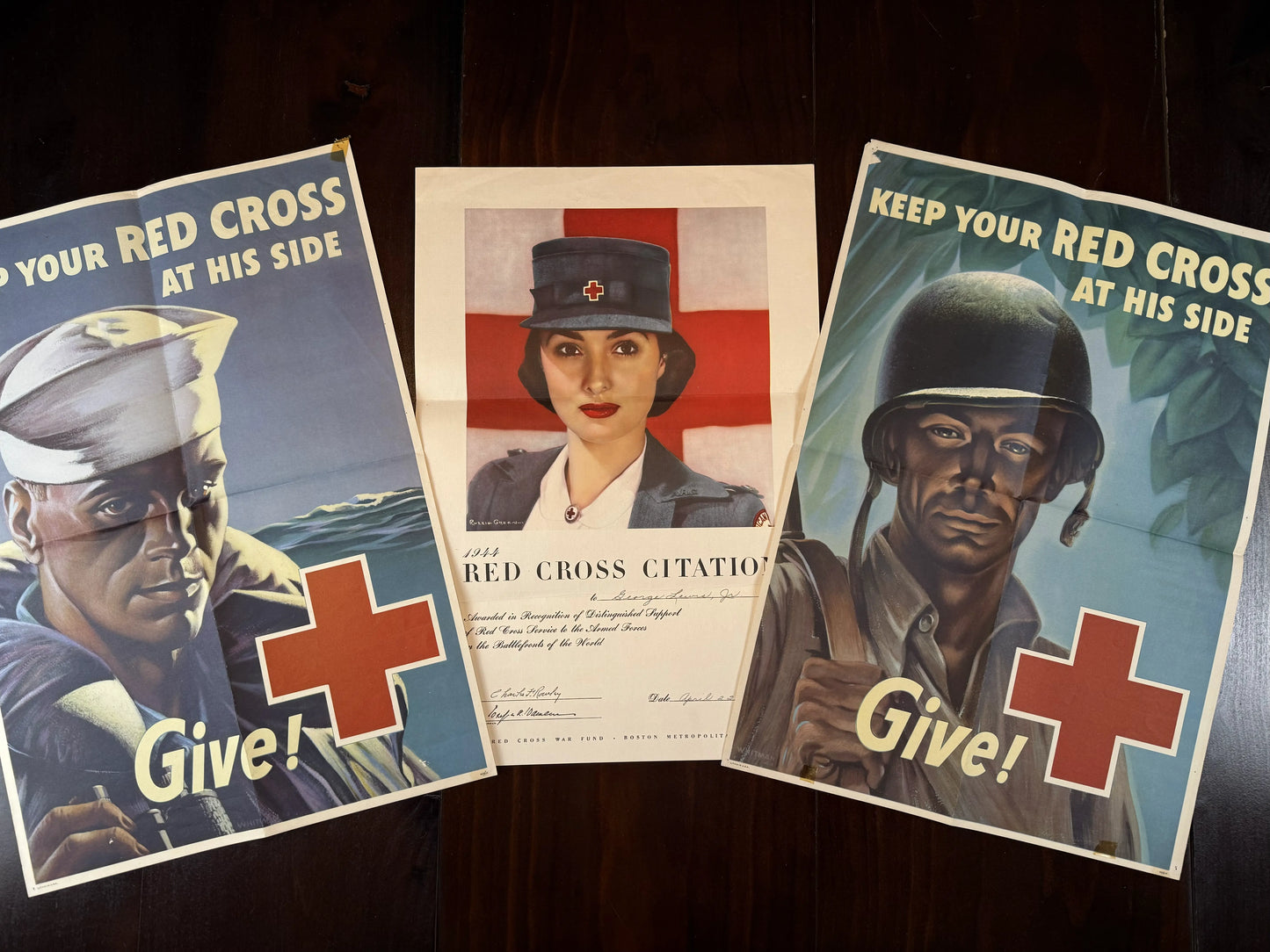 WWII Red Cross Posters