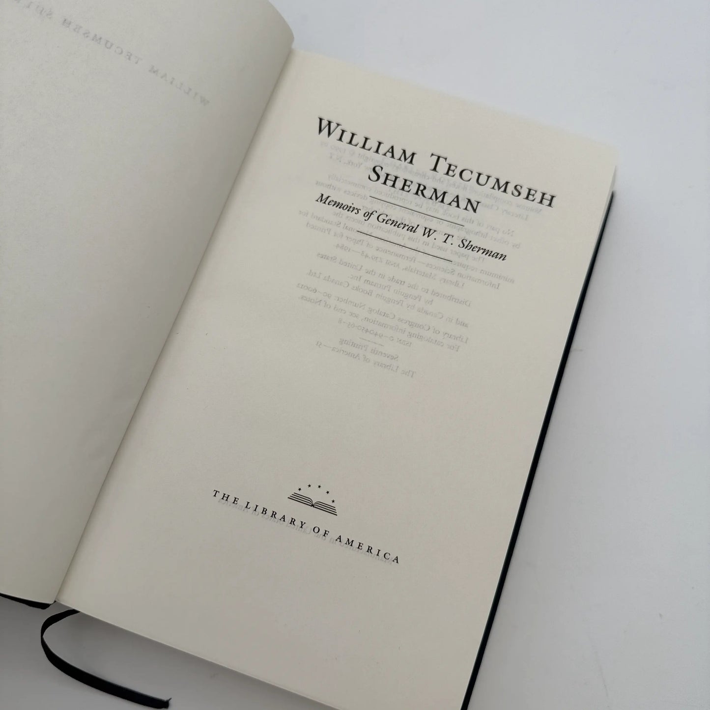 "Memoirs of General W. T. Sherman" by William Tecumseh Sherman