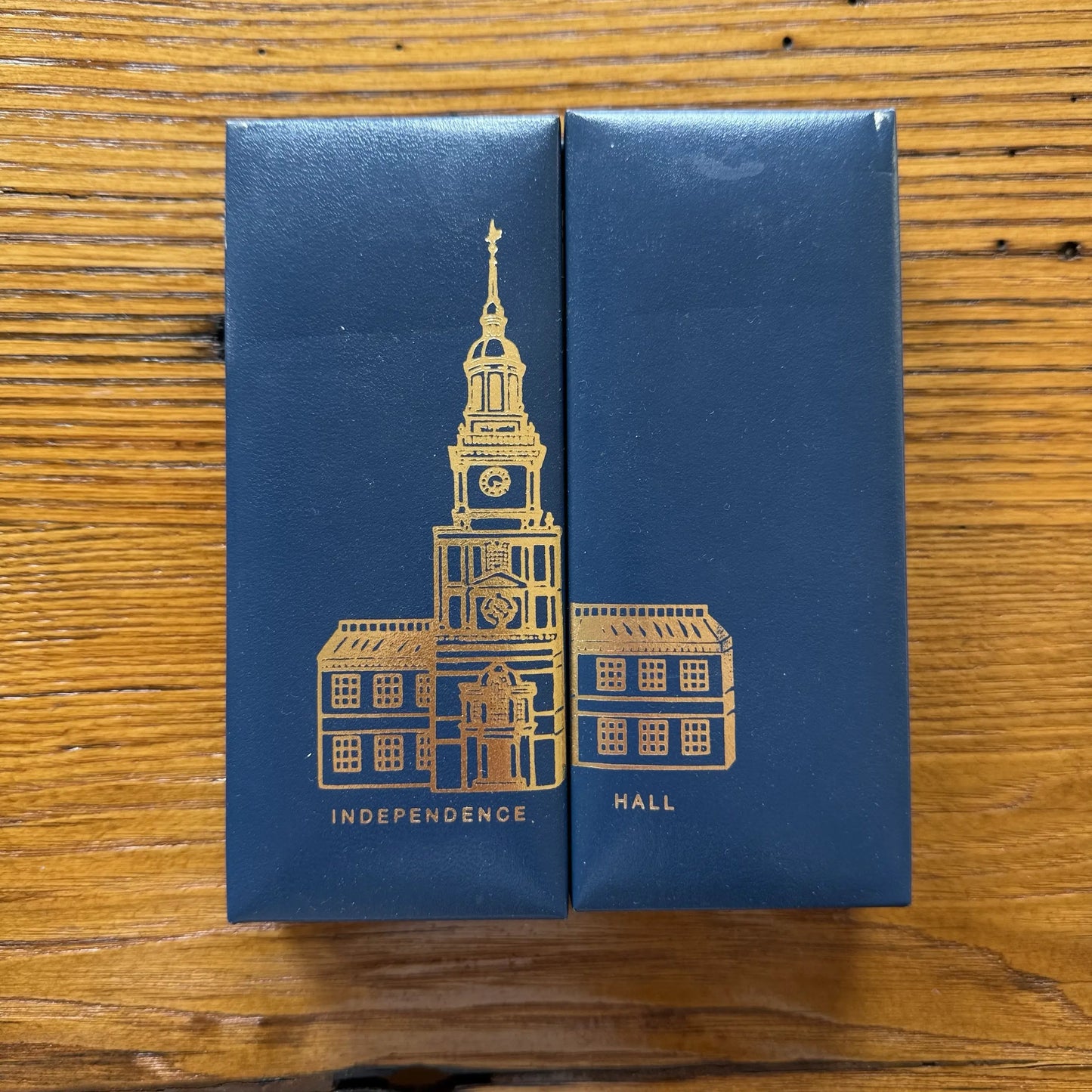 Independence Hall Wood Beam Relic in a presentation case for the Bicentennial – Individually numbered