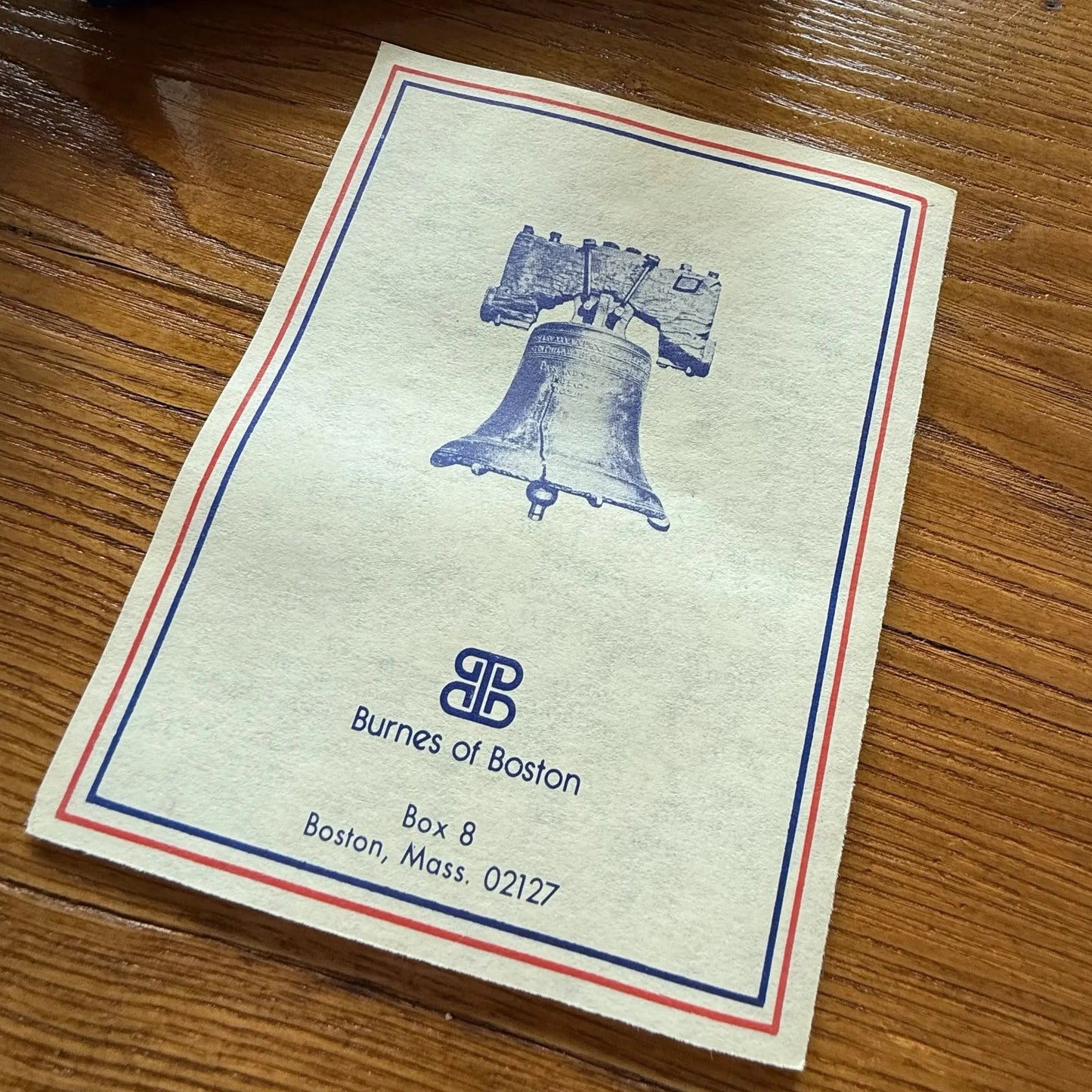 Independence Hall Wood Beam Relic in a presentation case for the Bicentennial – Individually numbered