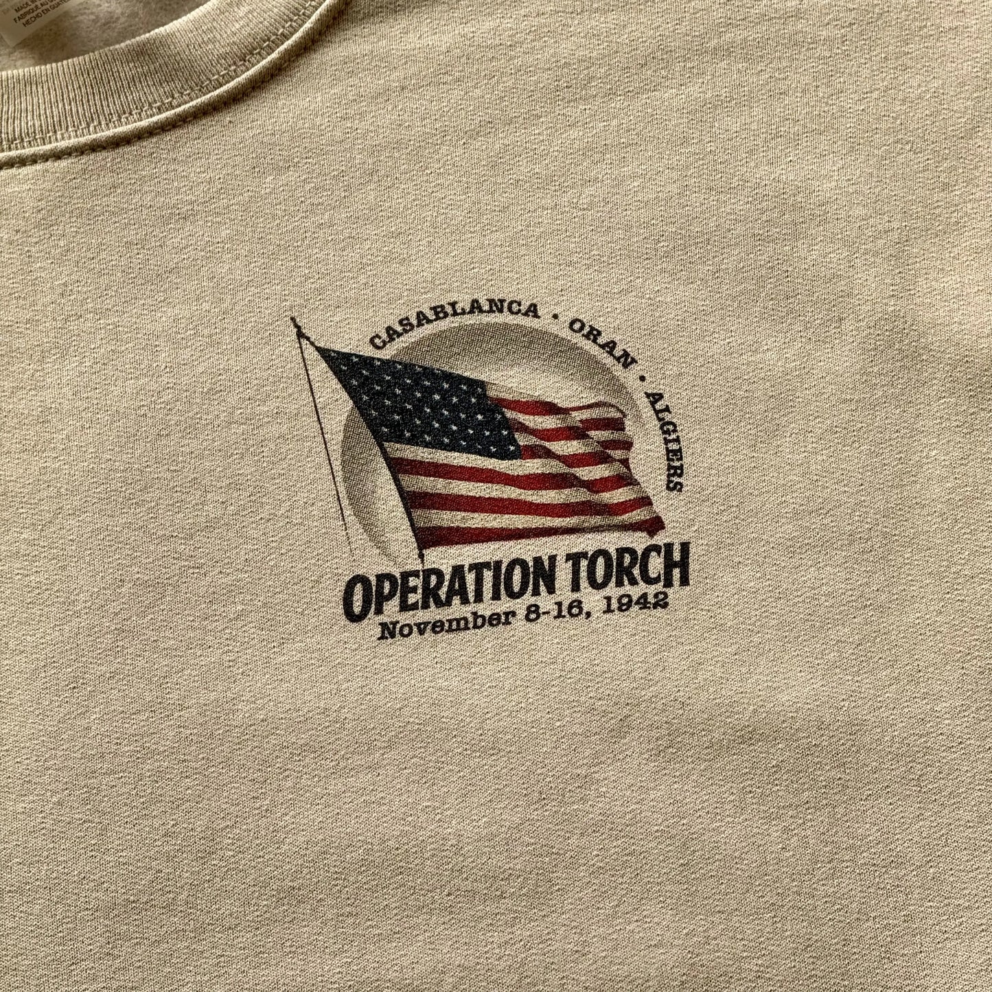 "Operation Torch" Crewneck sweatshirt