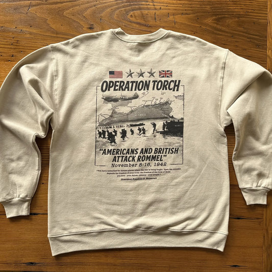 "Operation Torch" Crewneck sweatshirt