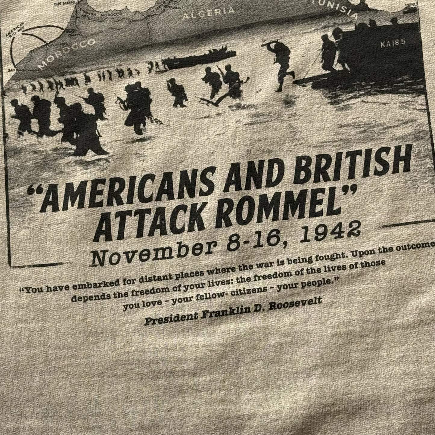 "Operation Torch" Crewneck sweatshirt
