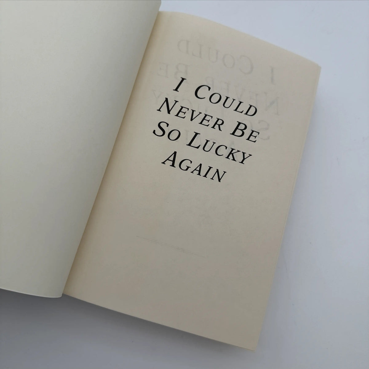 "I Could Never Be So Lucky Again: An Autobiography" by General James H. “Jimmy” Doolittle with Carrol V. Glines