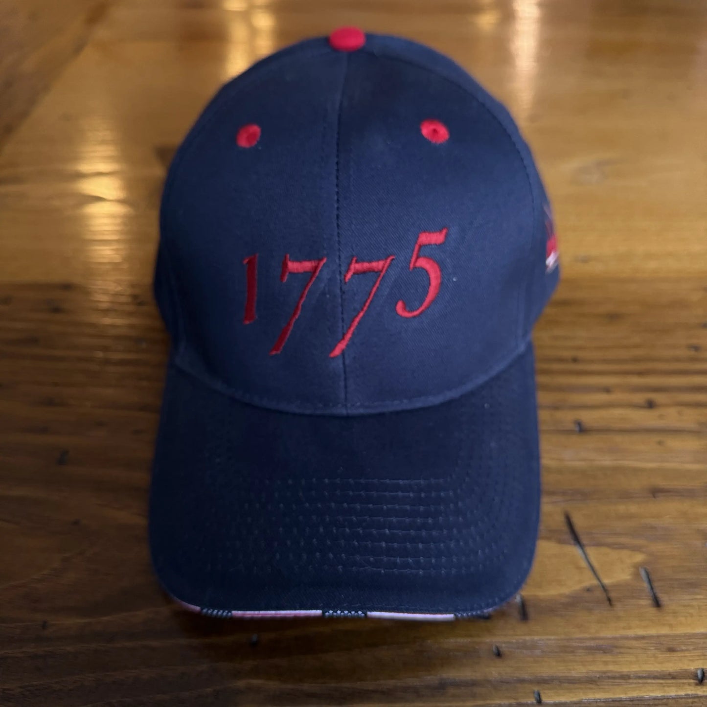 Embroidered "1775 Battle of Lexington" cap with Old North Church Lantern