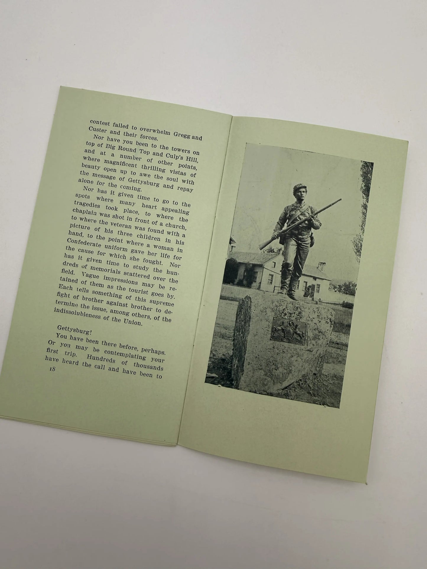 Gettysburg Fiftieth Anniversary, with map and pamphlet