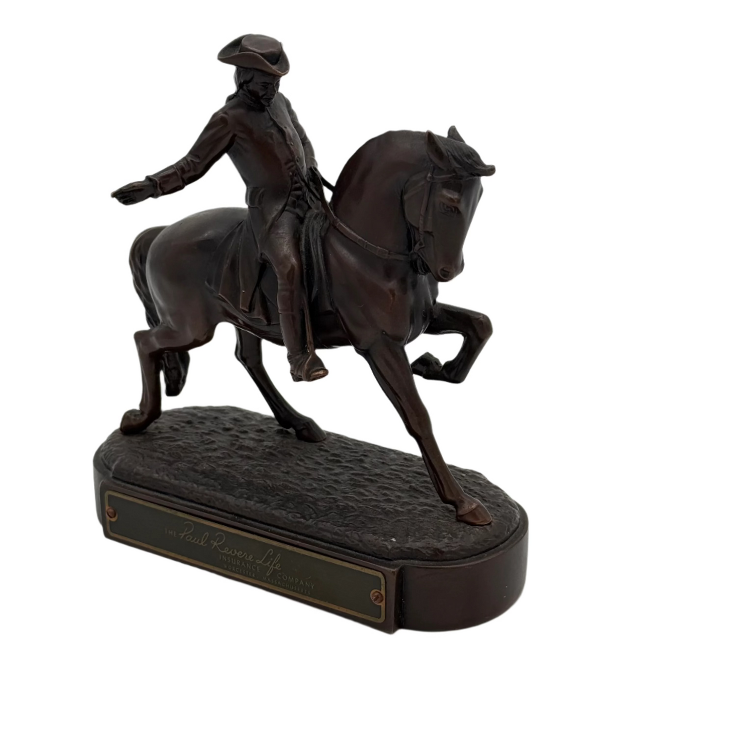 Antique Paul Revere Desk Statue