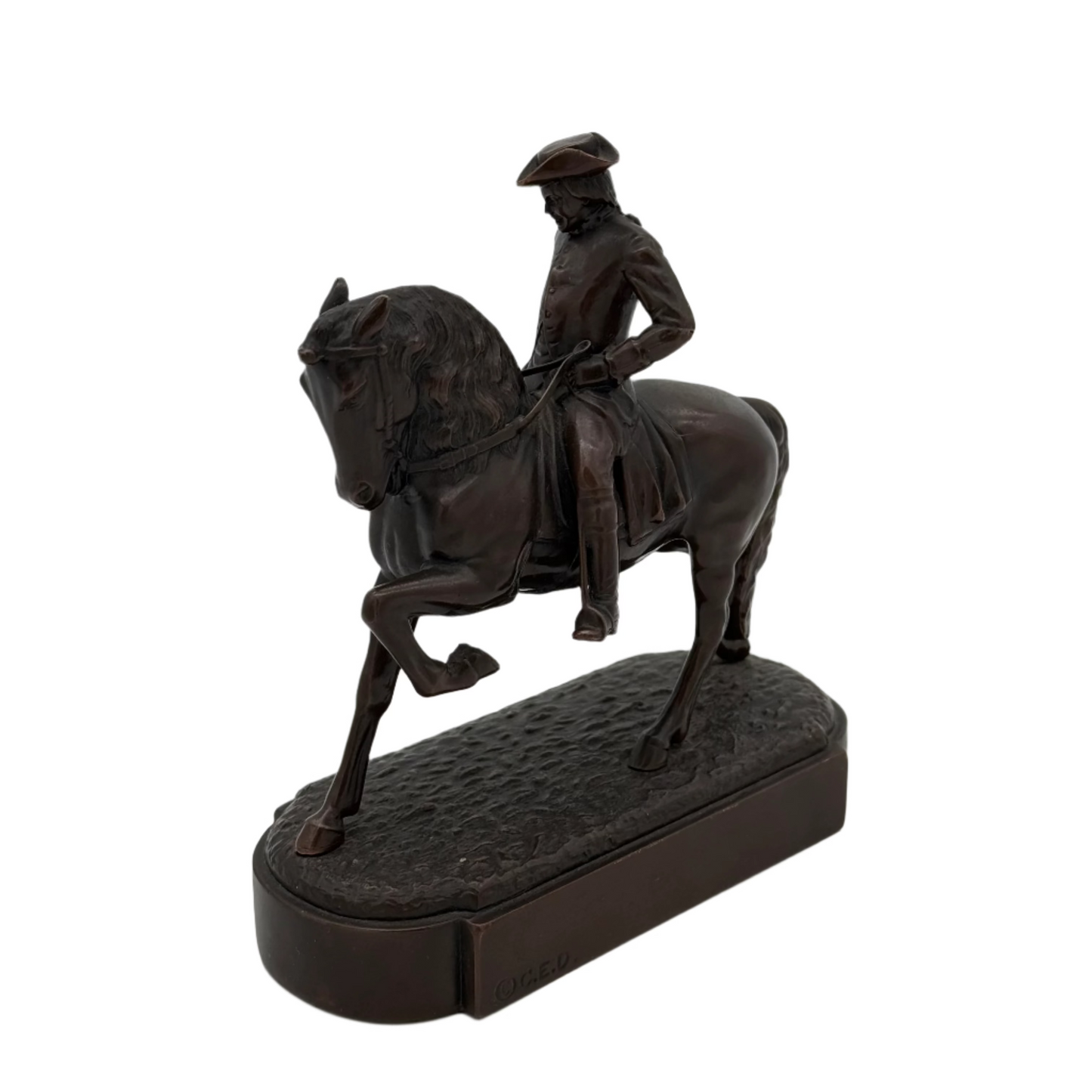 Antique Paul Revere Desk Statue