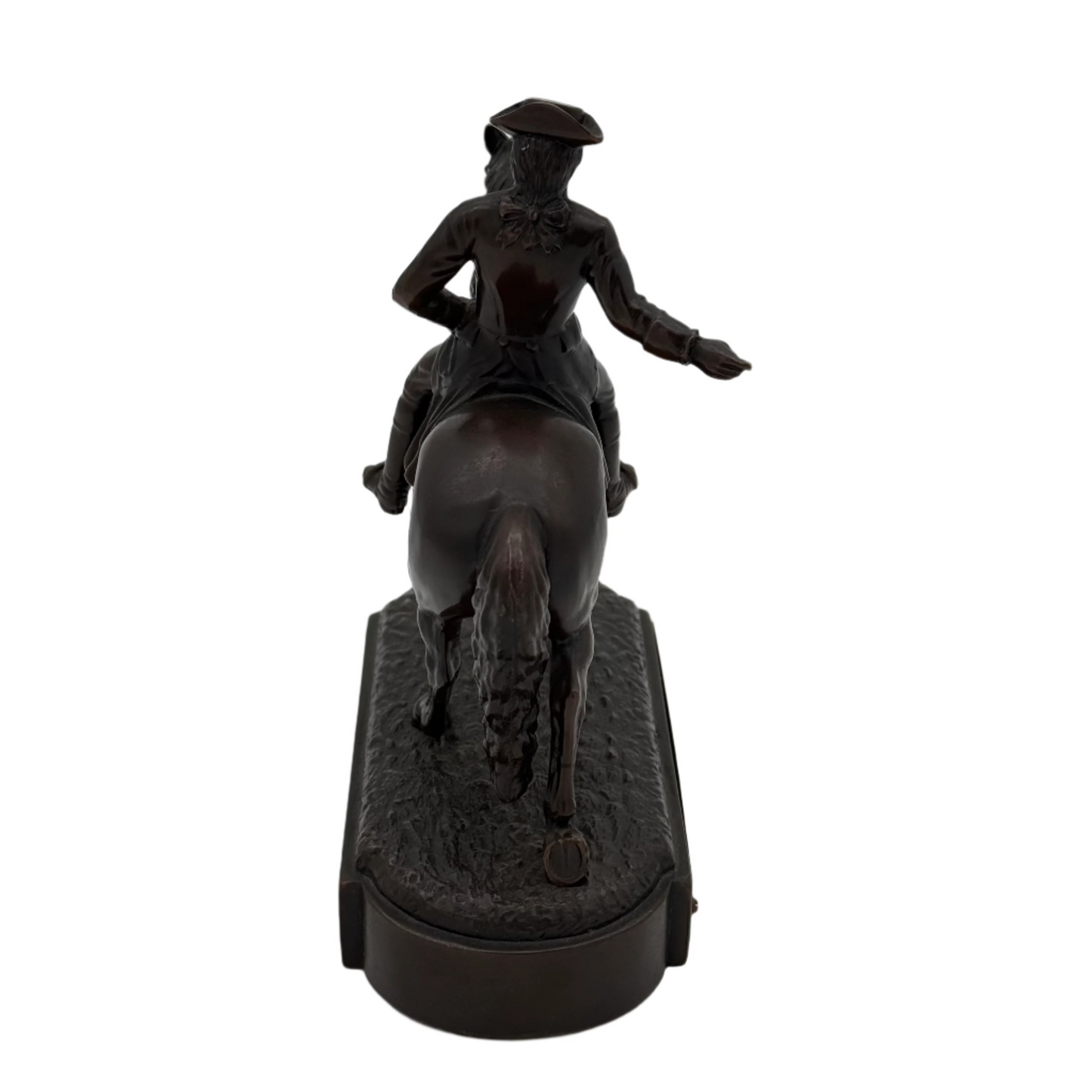 Antique Paul Revere Desk Statue