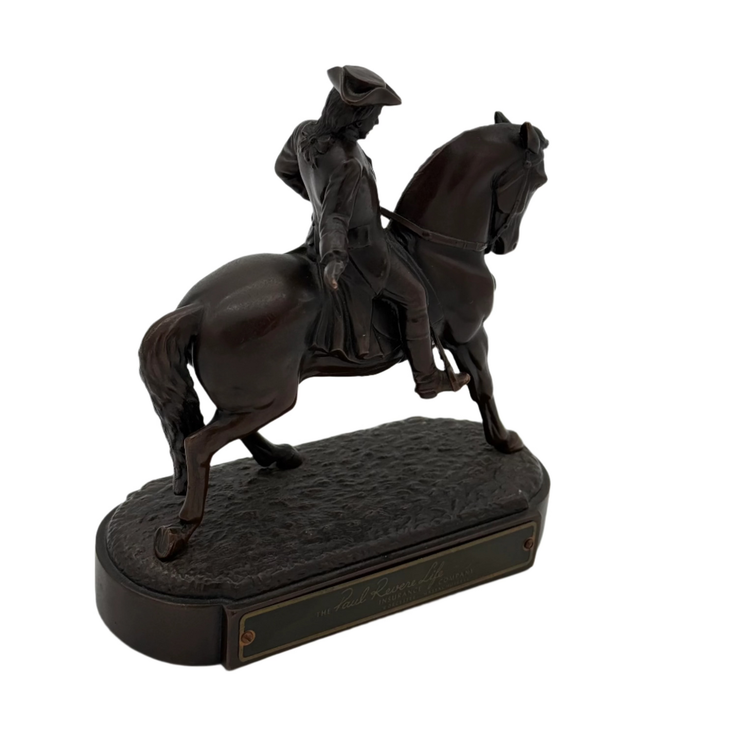 Antique Paul Revere Desk Statue