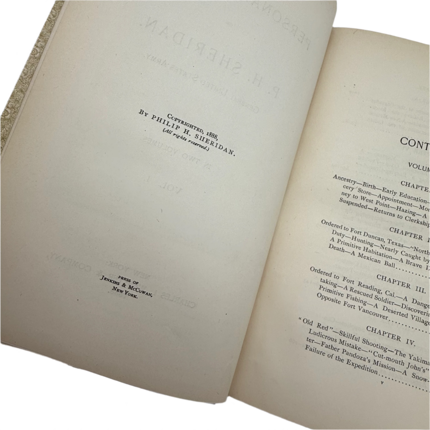 Personal Memoirs of R.H. Sheridan — Two volumes — 1888