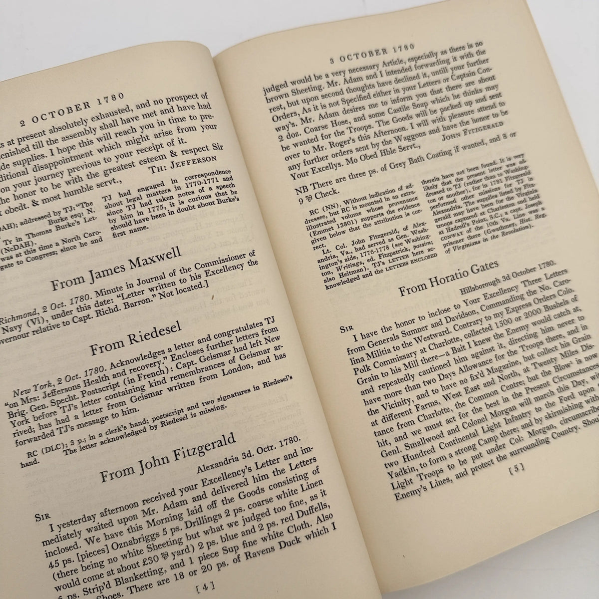 The Papers of Thomas Jefferson — Volumes 4, 7, 8, and 9 — Princeton University Press