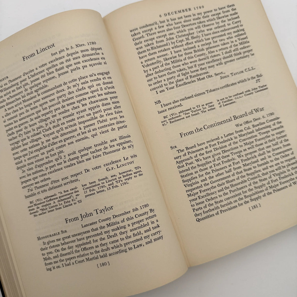 The Papers of Thomas Jefferson — Volumes 4, 7, 8, and 9 — Princeton University Press