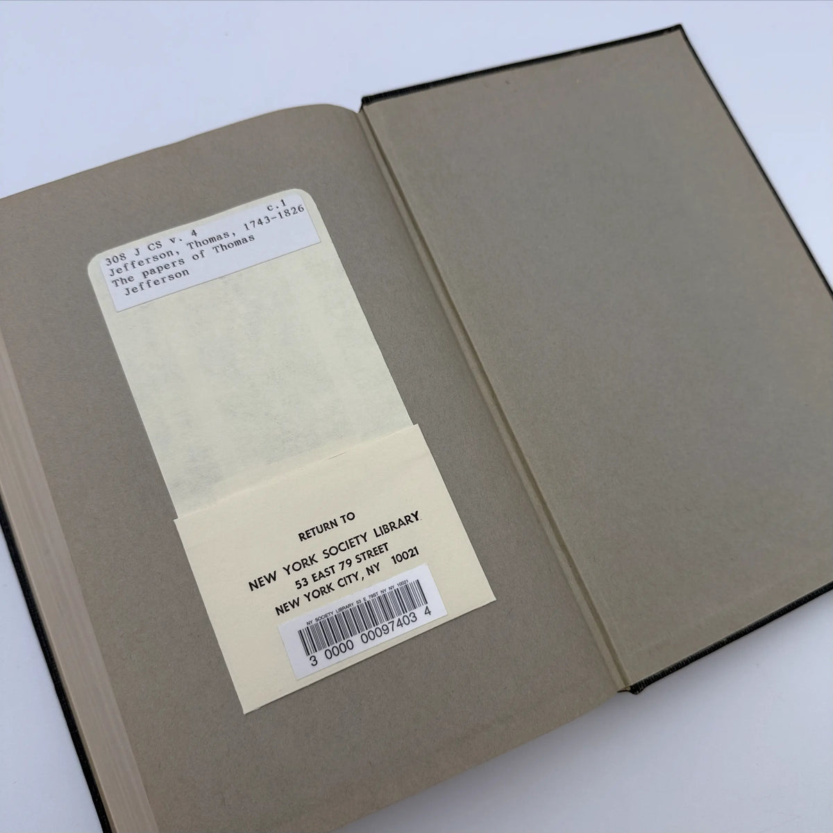 The Papers of Thomas Jefferson — Volumes 4, 7, 8, and 9 — Princeton University Press