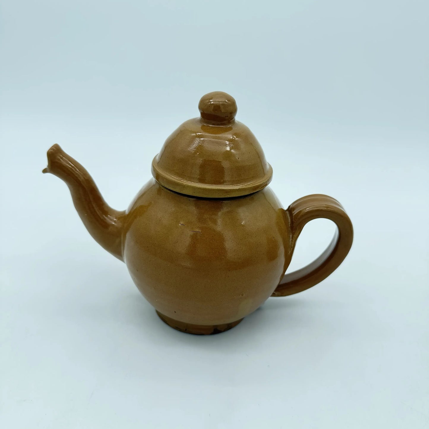 Revolutionary Teapots — "Join or Die" or "No Stamp Act" — Traditional redware made by hand in New England