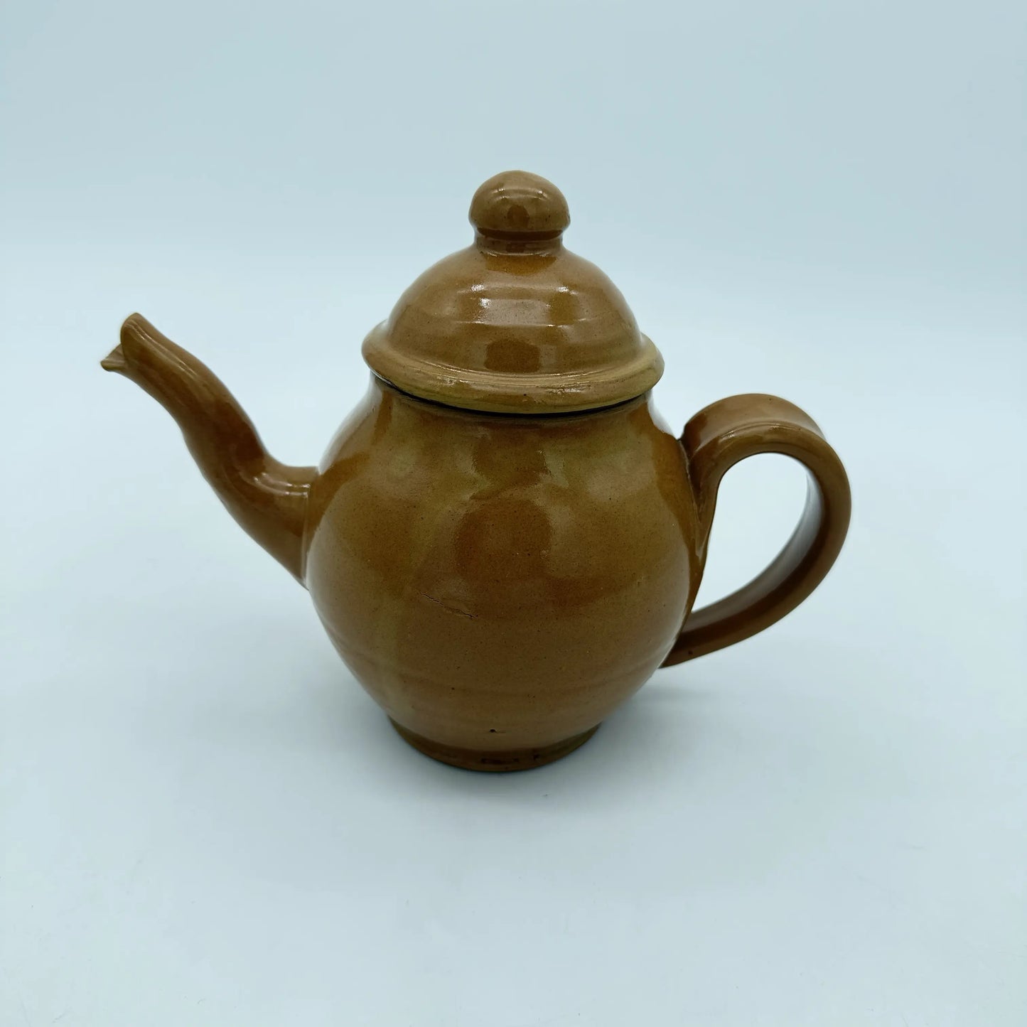 Revolutionary Teapots — "Join or Die" or "No Stamp Act" — Traditional redware made by hand in New England