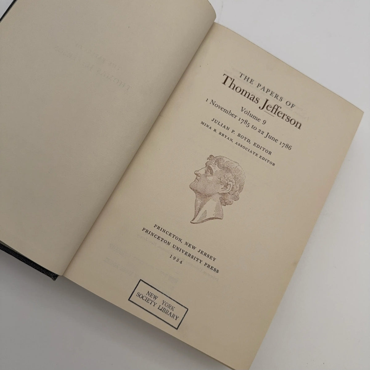 The Papers of Thomas Jefferson — Volumes 4, 7, 8, and 9 — Princeton University Press