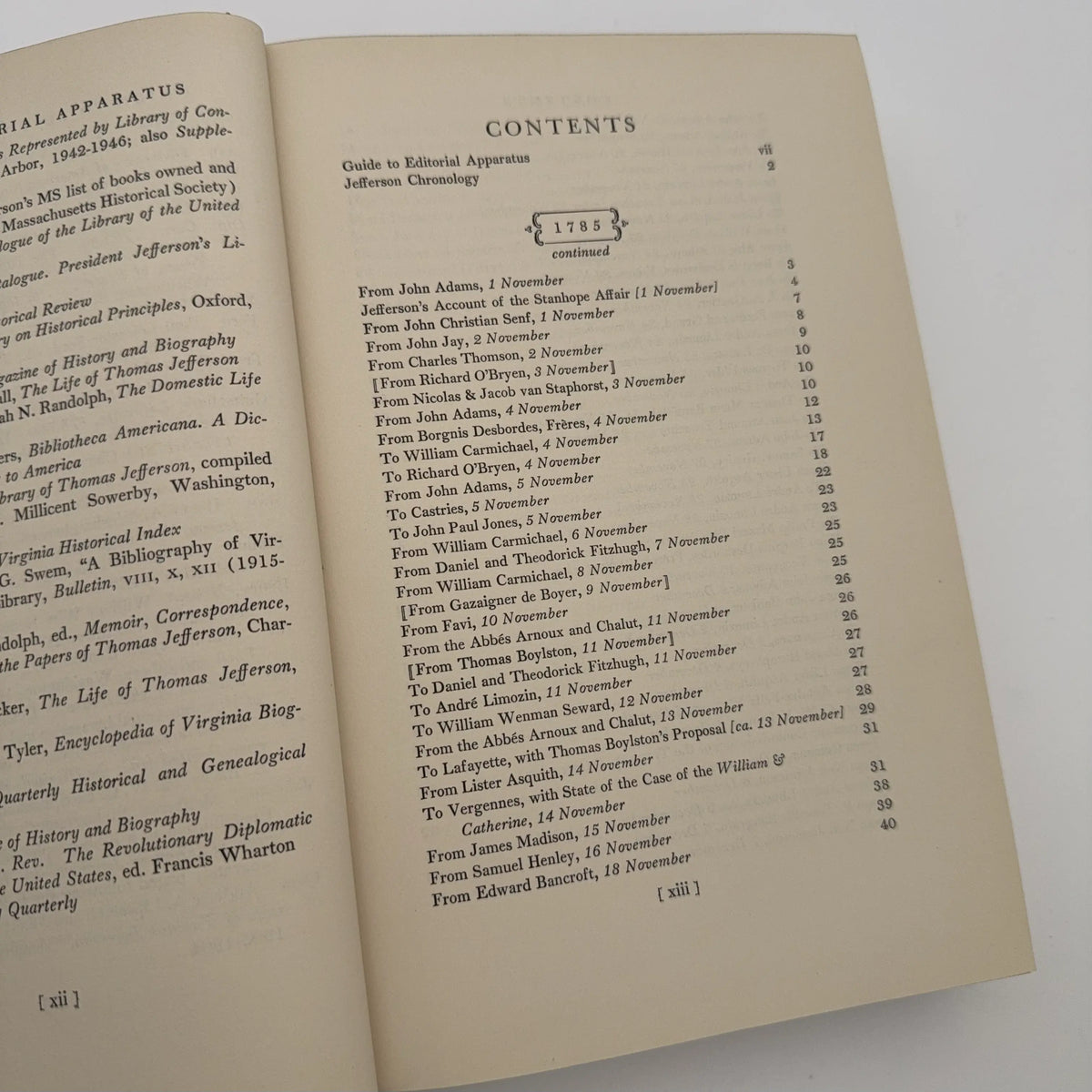 The Papers of Thomas Jefferson — Volumes 4, 7, 8, and 9 — Princeton University Press