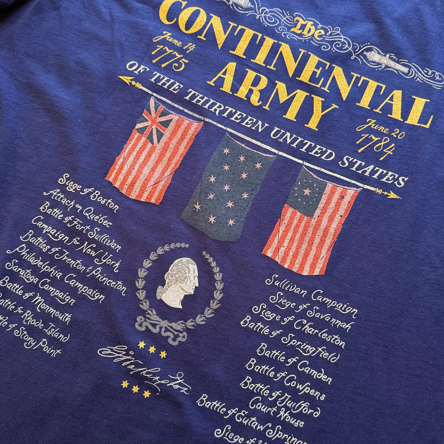 "The Continental Army" Women's fitted v-neck shirt