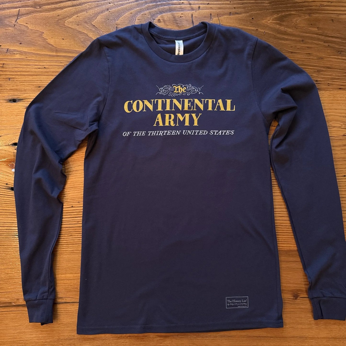"The Continental Army" Made in America Long-sleeved Shirt
