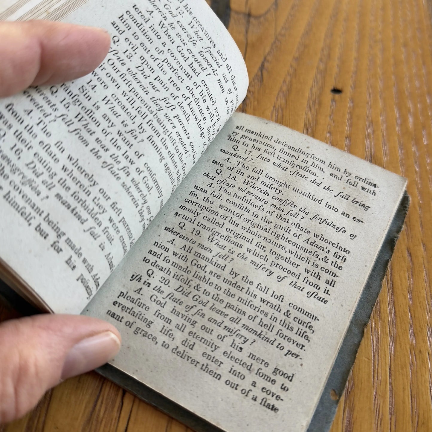 "New England Primer Improved" — 1849 printing of an 1844 reprint of a 1691 book