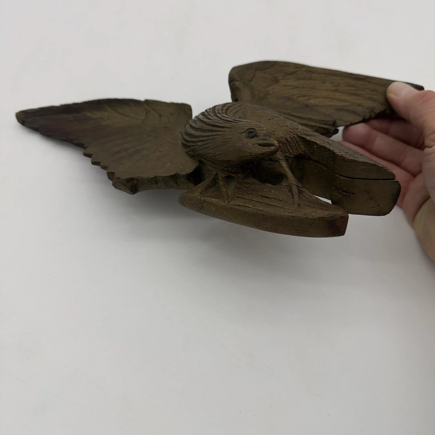 Small Carved American Eagle — Only one