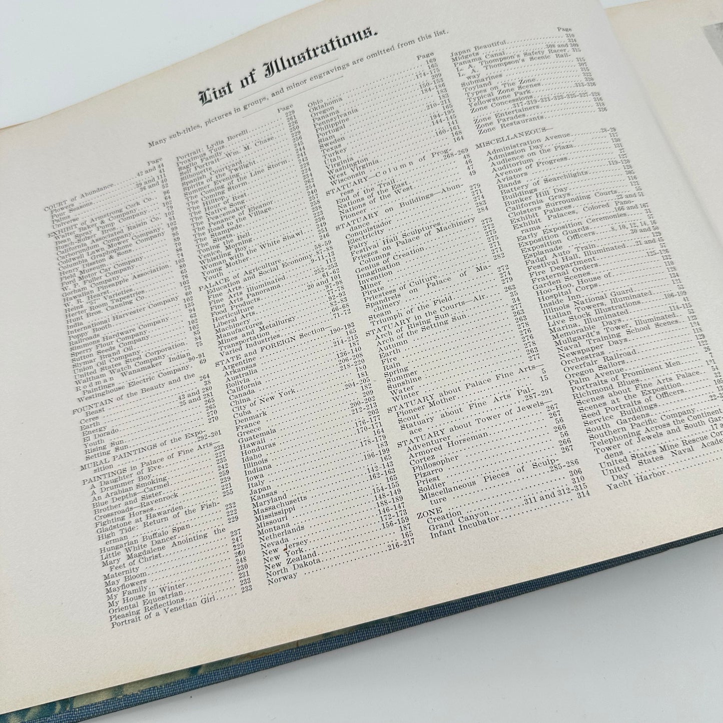 The History of the World's Columbian Exposition — Volume III — Exhibits — With three other publications