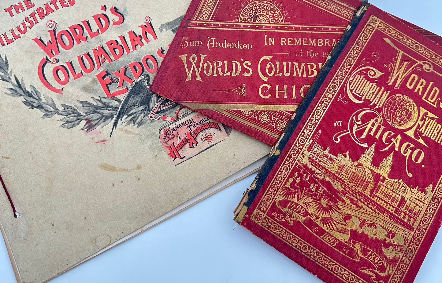 The History of the World's Columbian Exposition — Volume III — Exhibits — With three other publications