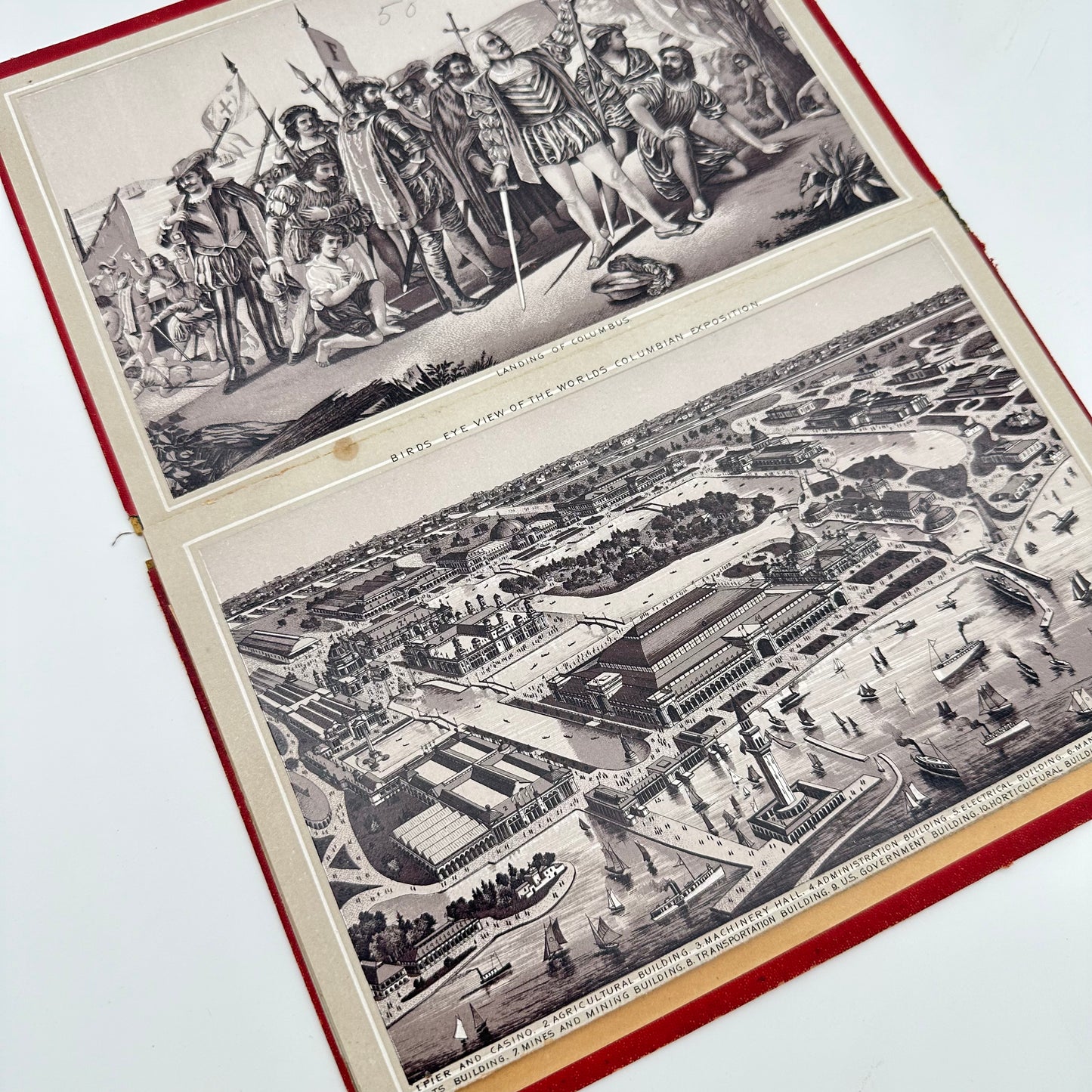 The History of the World's Columbian Exposition — Volume III — Exhibits — With three other publications