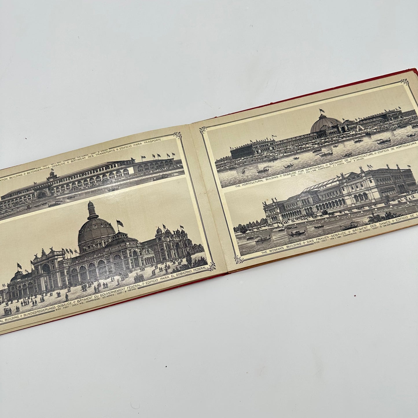 The History of the World's Columbian Exposition — Volume III — Exhibits — With three other publications