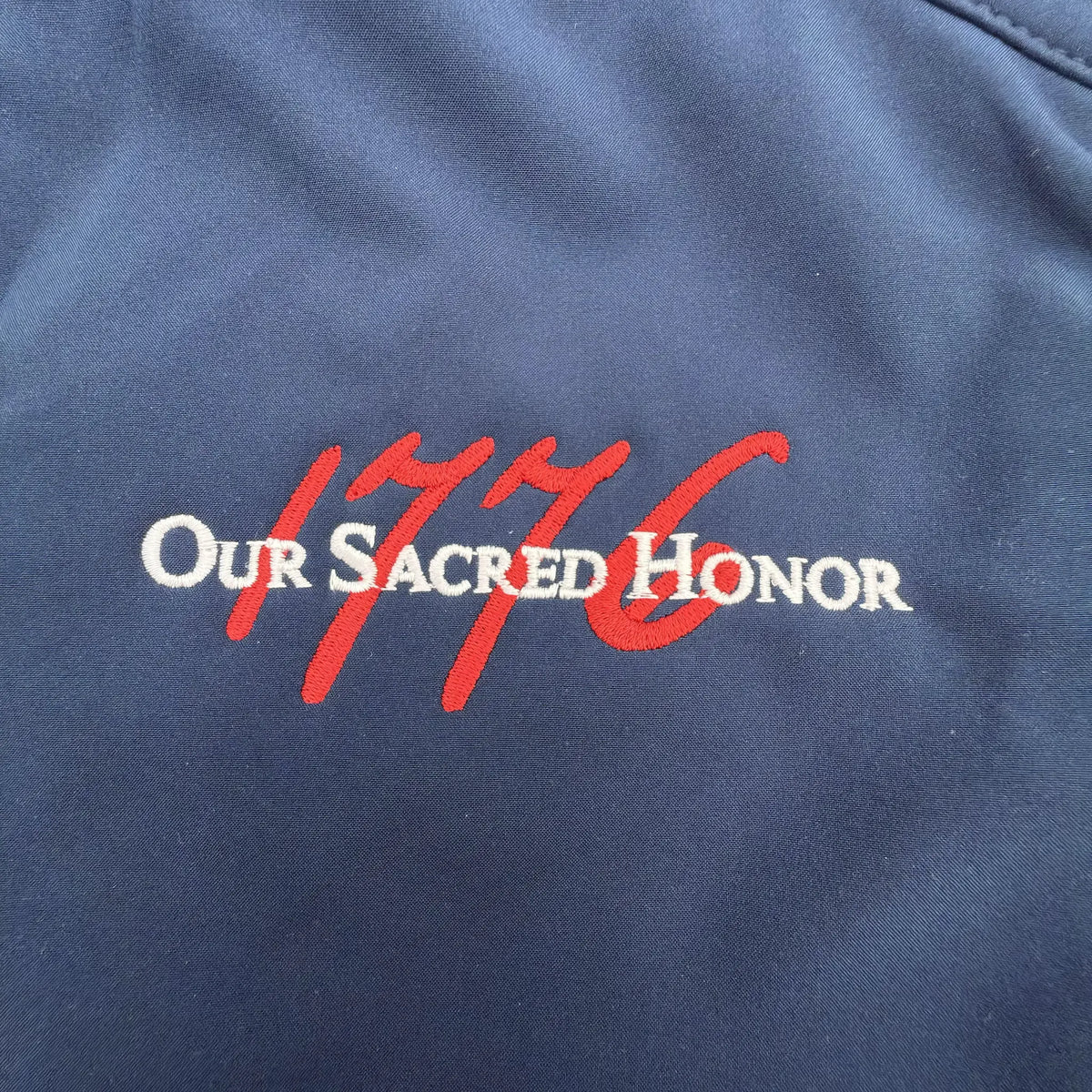 1776 "Our Sacred Honor" Embroidered Jacket