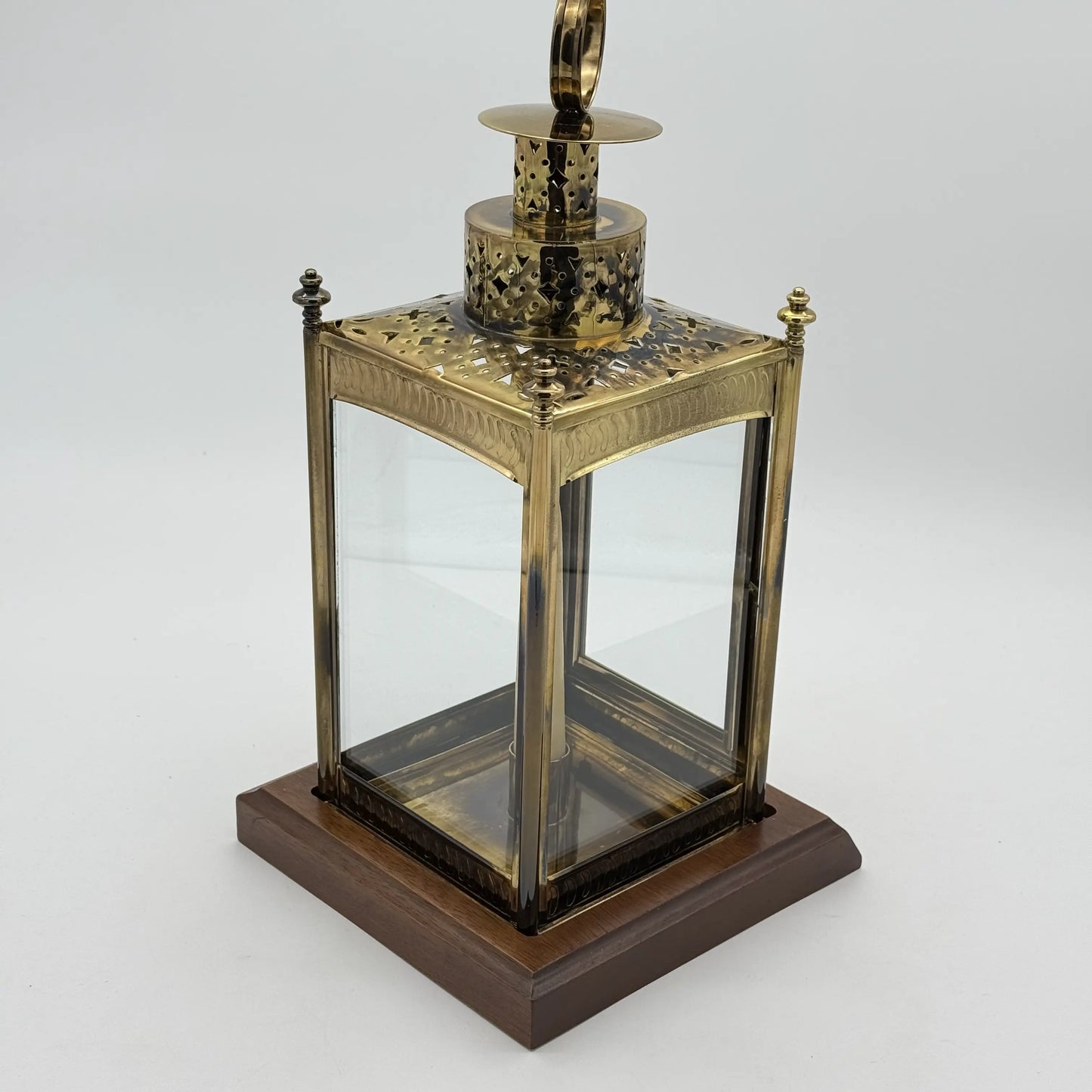 The Official Bicentennial Paul Revere-North Church Lantern Authorized by the Concord Antiquarian Society — Brass plated