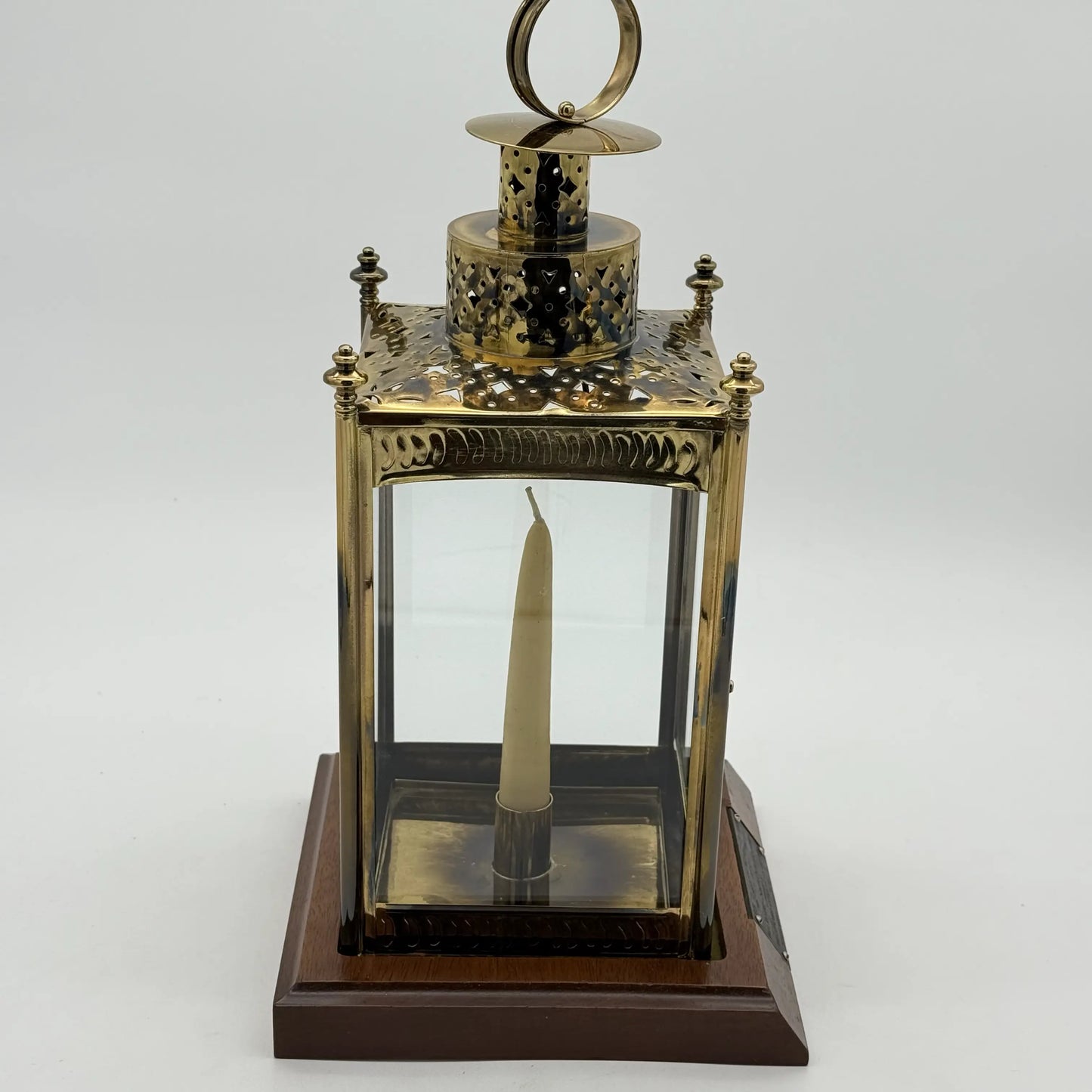 The Official Bicentennial Paul Revere-North Church Lantern Authorized by the Concord Antiquarian Society — Brass plated