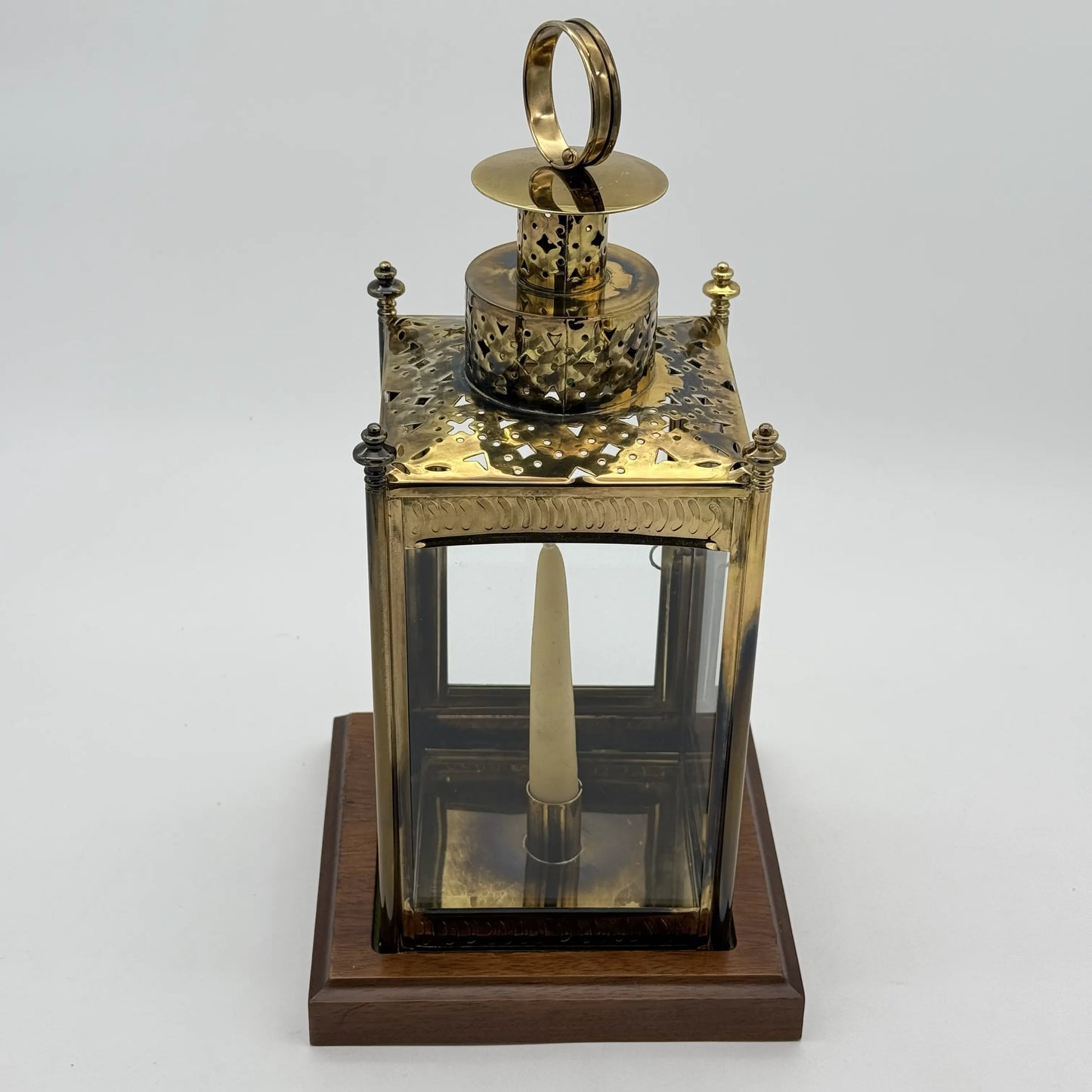 The Official Bicentennial Paul Revere-North Church Lantern Authorized by the Concord Antiquarian Society — Brass plated