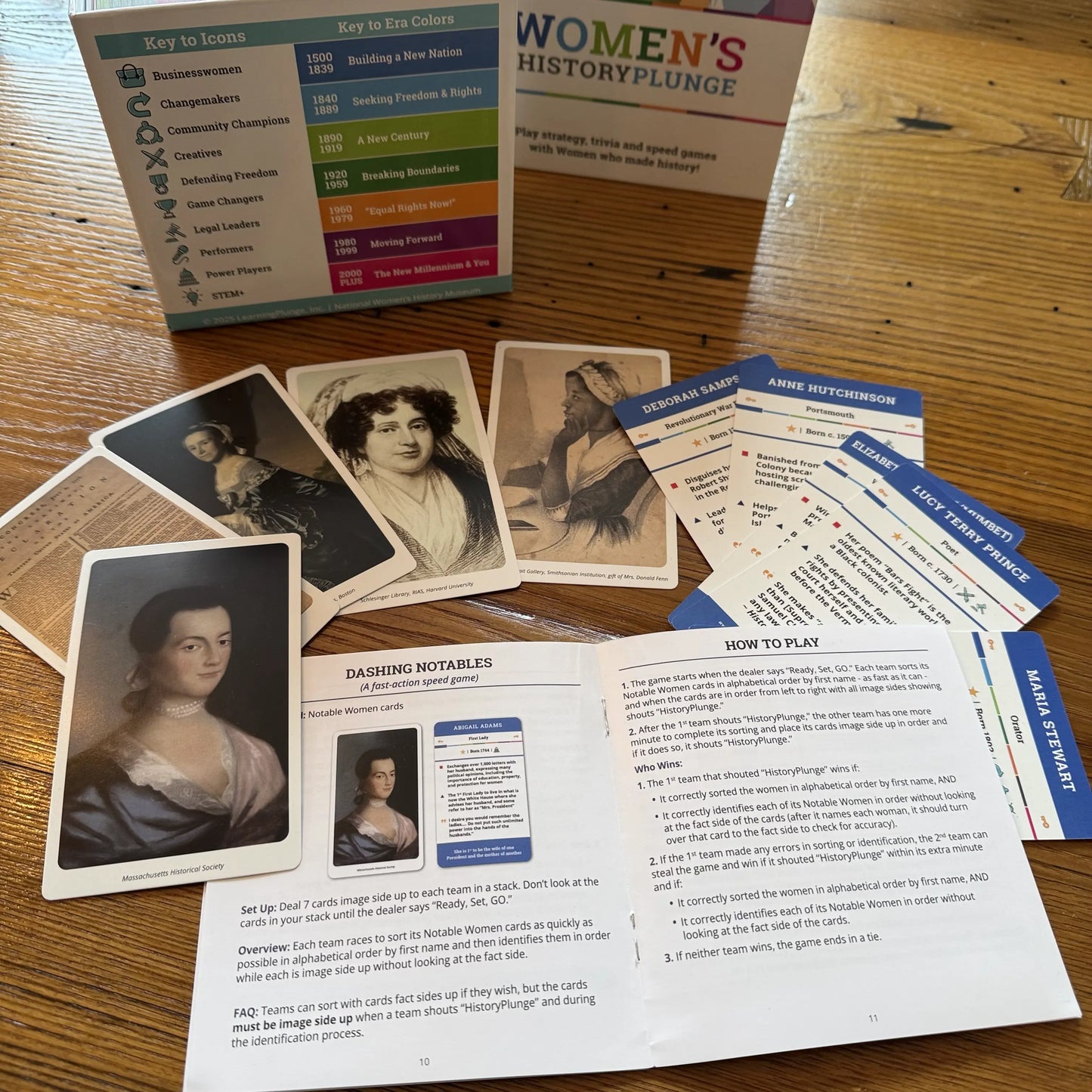 Women's HistoryPlunge game