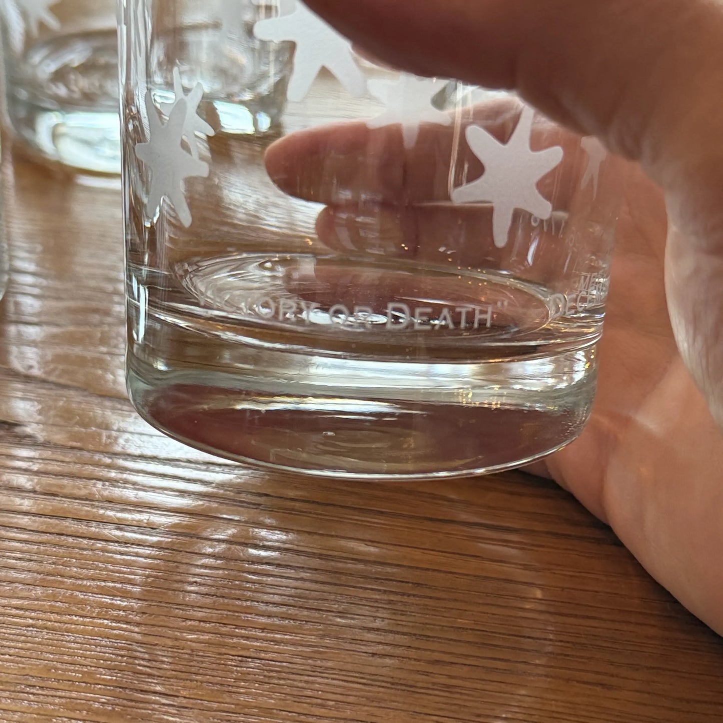 "Victory or Death" Revolutionary Tankard Pitcher  showing the stars from Washington's HQs flag — Made in America