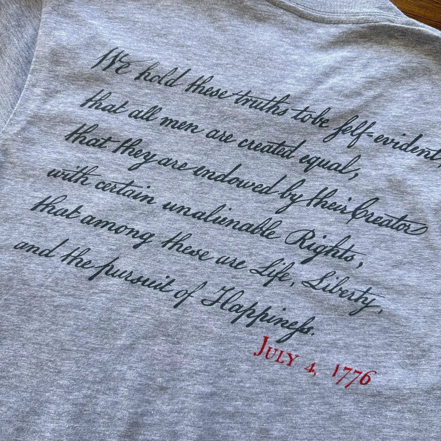 Huzzah! July 4, 1776 Long-sleeved shirt — Made in America