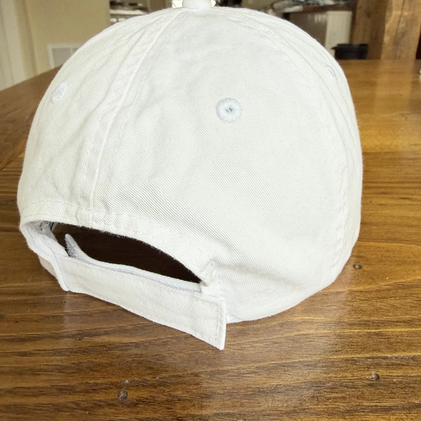 Embroidered "Huzzah! 1776" cap — White