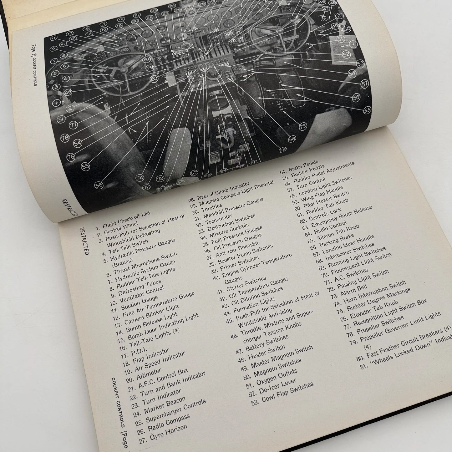 Flight Manual B-240 Airplane — Marked Restricted