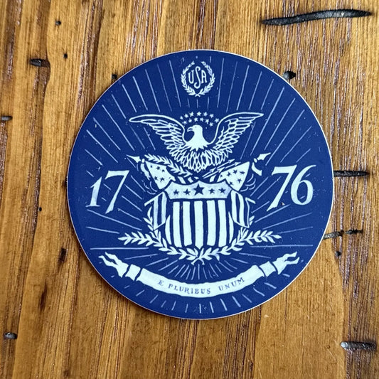 1776 "E Pluribus Unum" Sticker