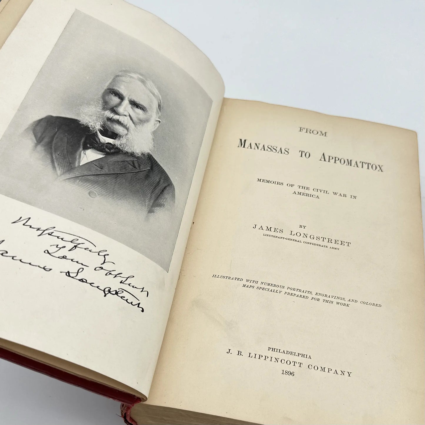 "From Manassas to Appomattox: Memoirs of the Civil War in America" by James Longstreet