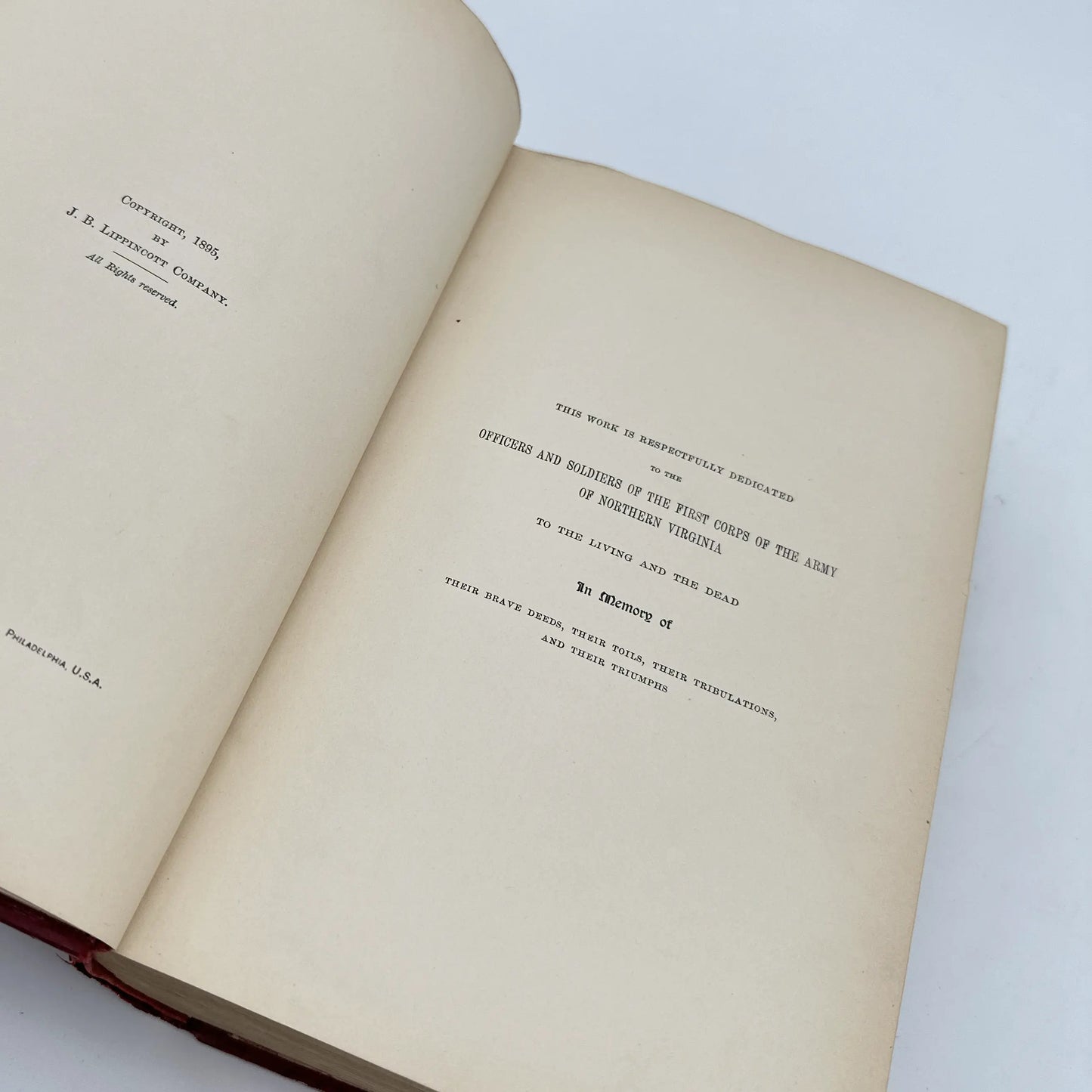 "From Manassas to Appomattox: Memoirs of the Civil War in America" by James Longstreet